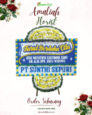 Papan Bunga Duka di Kalampangan