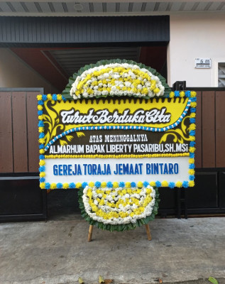 Papan Bunga Duka di Kalampangan