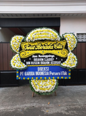 Papan Bunga Duka di Kalampangan