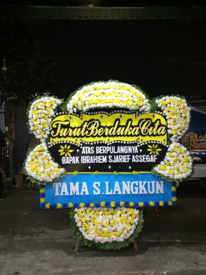 Papan Bunga Duka di Kalampangan